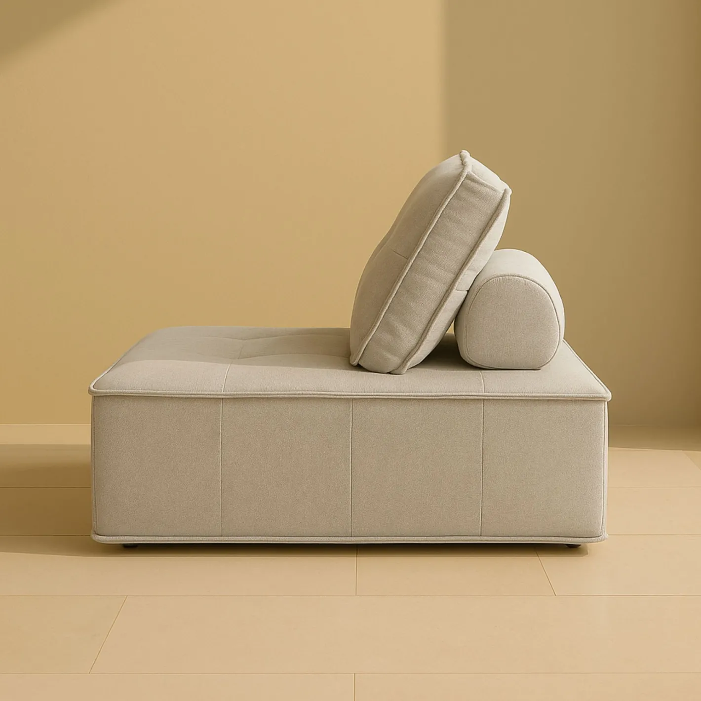 Sofá modular/butaca de algodón Hugo 100x110x82cm^Casa Viva Best