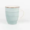 Taza azul de gres Vita 35cl^Casa Viva New