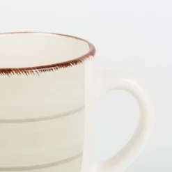 Taza beige de gres Vita 35cl^Casa Viva New