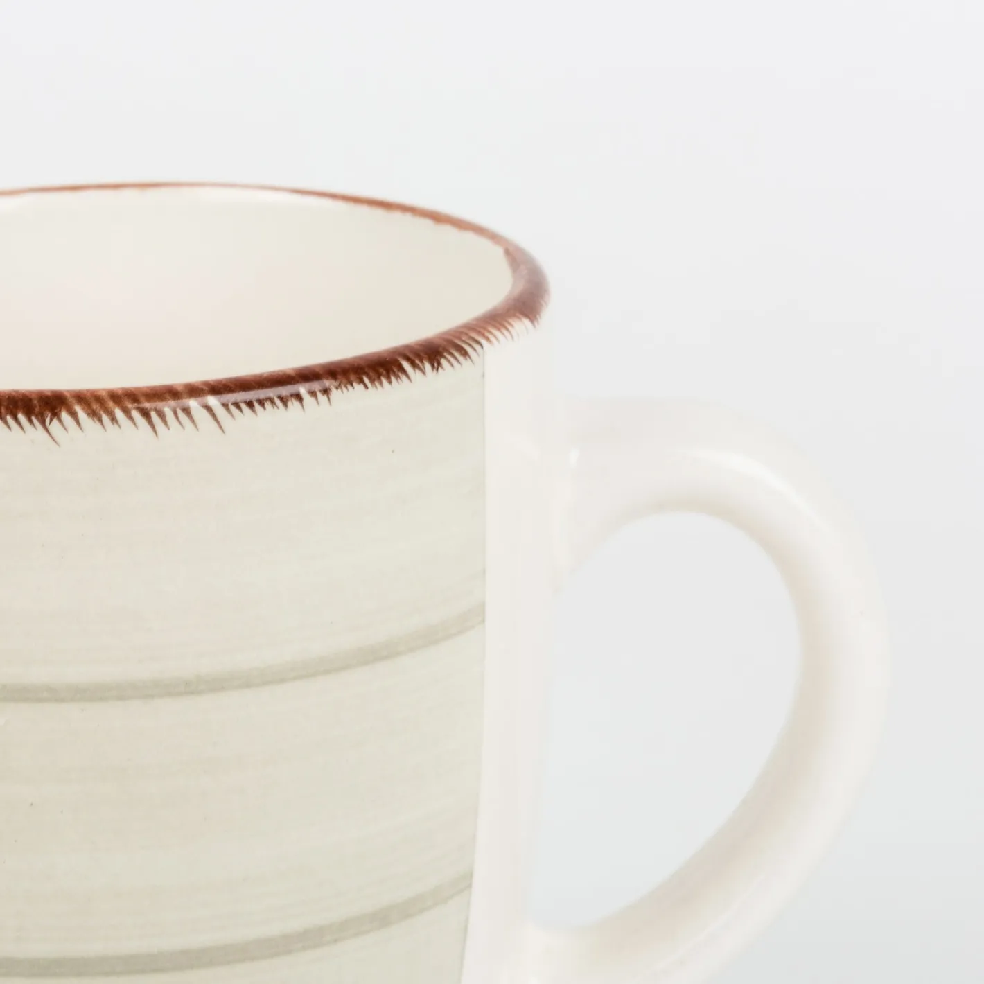 Taza beige de gres Vita 35cl^Casa Viva New