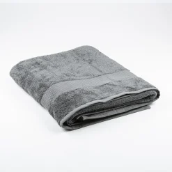 Toalla de ducha de algodón gris oscuro Vic 70x140cm - 500 gr/m²^Casa Viva Hot