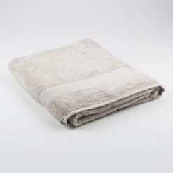 Toalla de ducha XL de algodón beige Vic 100x150cm - 500 gr/m²^Casa Viva Discount