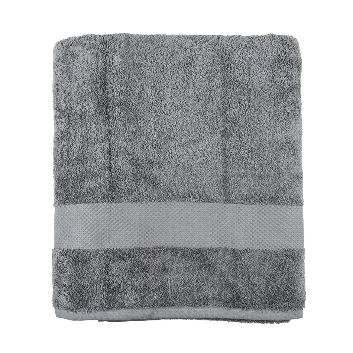 Toalla de ducha XL de algodón gris oscuro Vic 100x150cm - 500 gr/m²^Casa Viva Sale