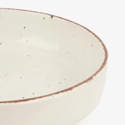 Vajilla de 12 piezas de cerámica beige Iria^Casa Viva Outlet