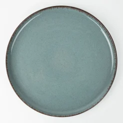 Vajilla de 12 piezas de porcelana azul Olite^Casa Viva Clearance