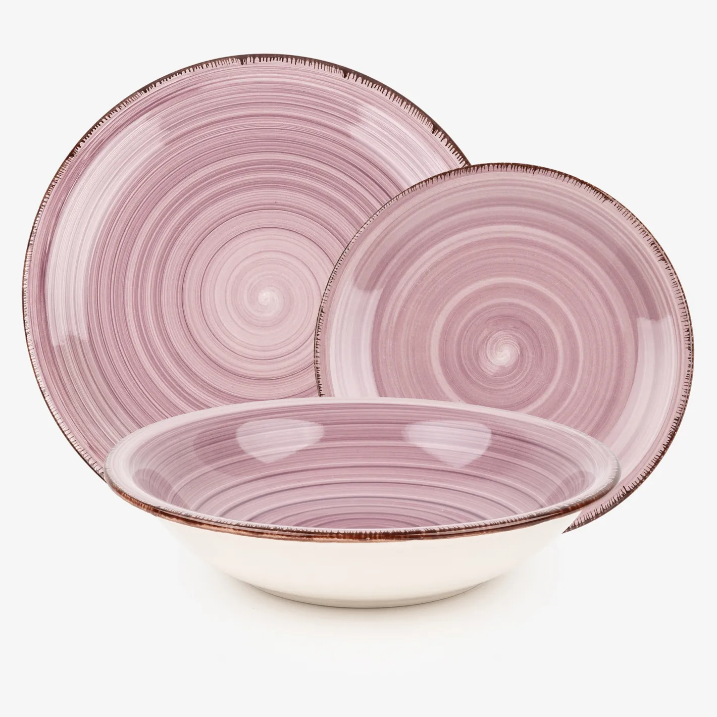 Vajilla de 18 piezas rosa Vita^Casa Viva