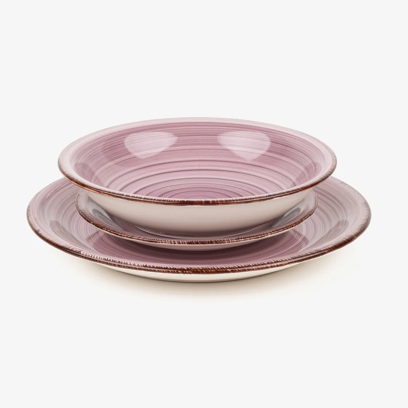 Vajilla de 18 piezas rosa Vita^Casa Viva