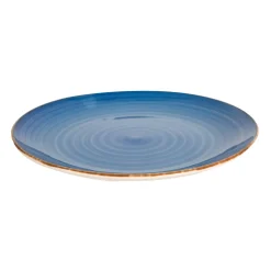 Vajilla de porcelana de 18 piezas de gres azul Vita^Casa Viva Online