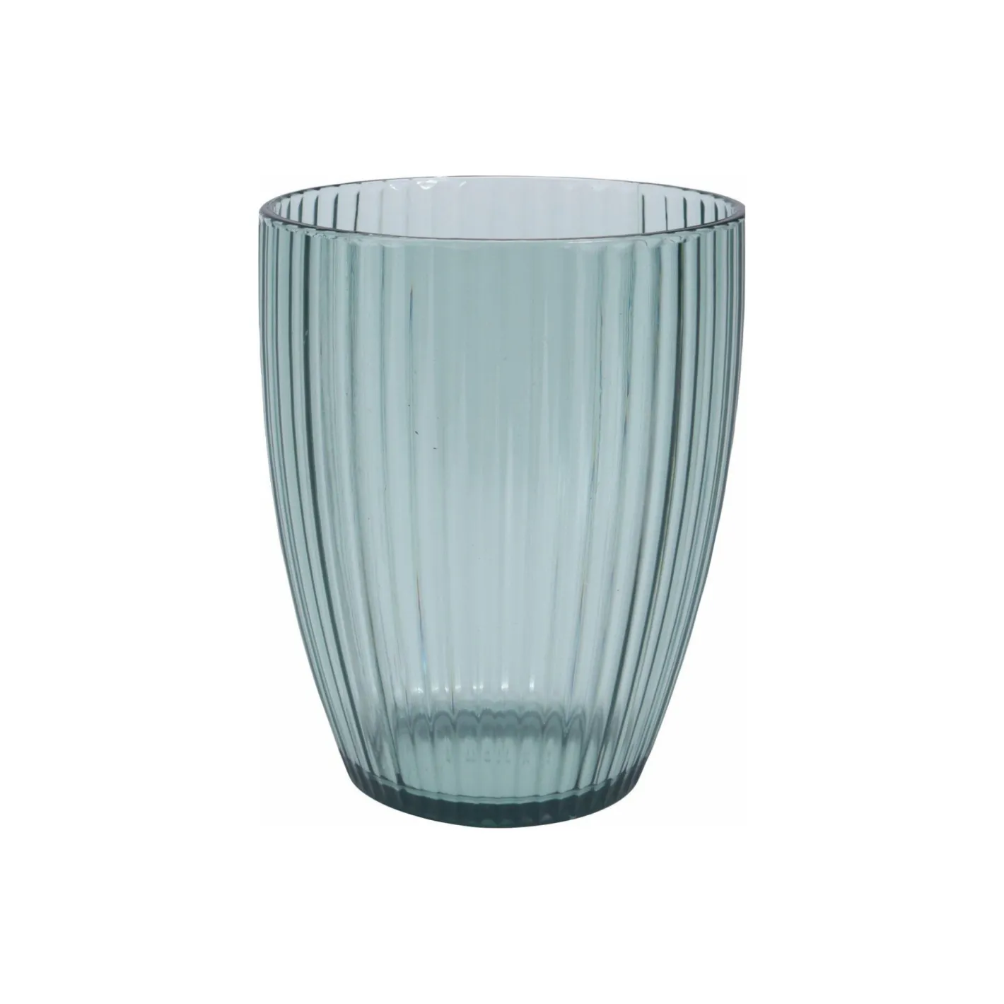 Vaso de agua de plástico azul 48cl Ø9x11cm^Casa Viva Outlet