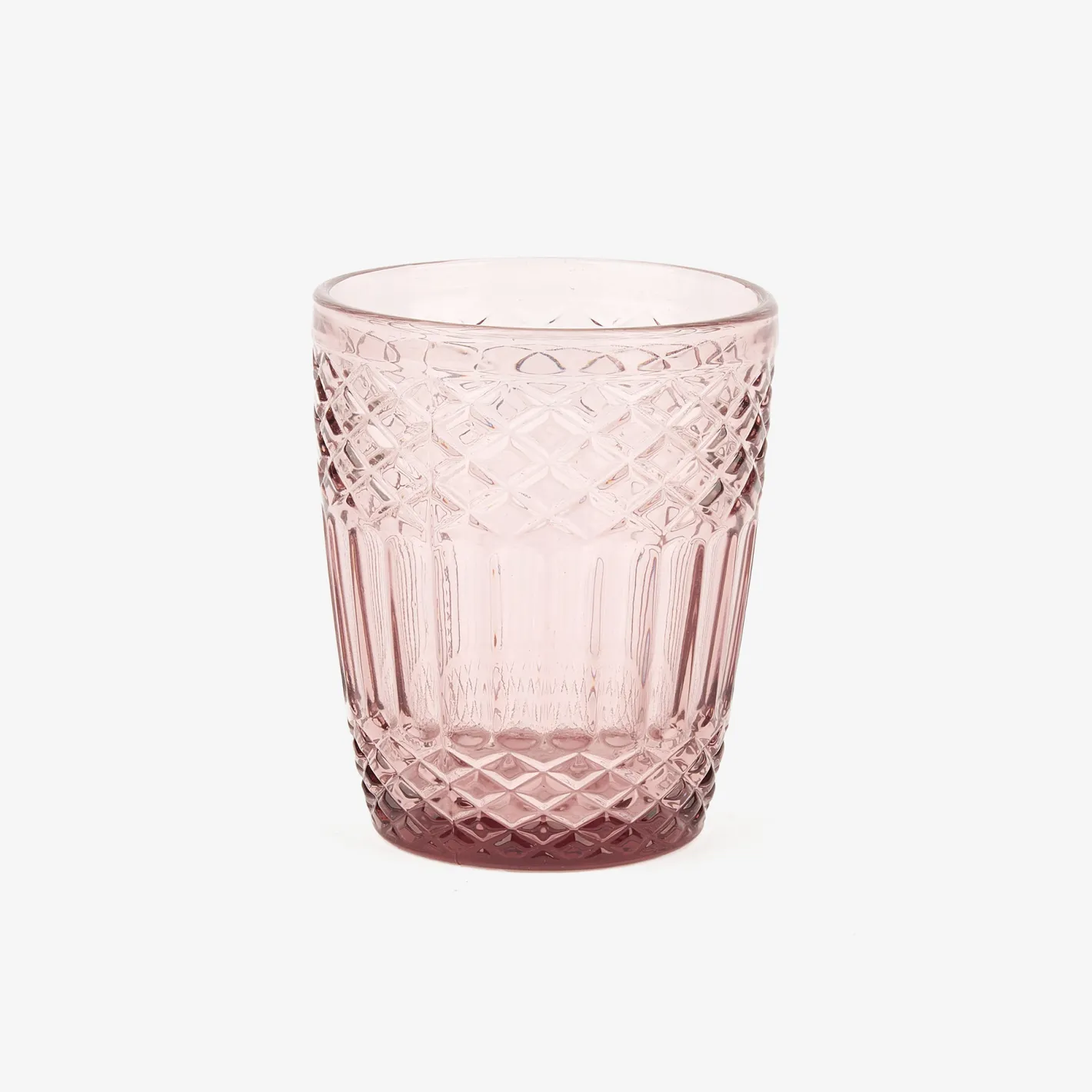 Vaso de cristal rosa Aliss 25cl^Casa Viva Online