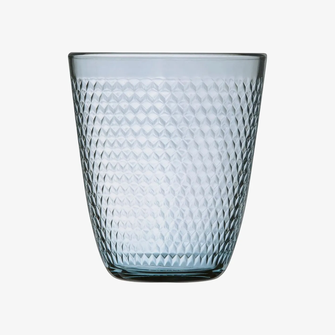 Vaso de vidrio azul Pampille 31cl^Casa Viva Discount