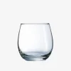 Vaso de vidrio transparente Zira 32cl^Casa Viva