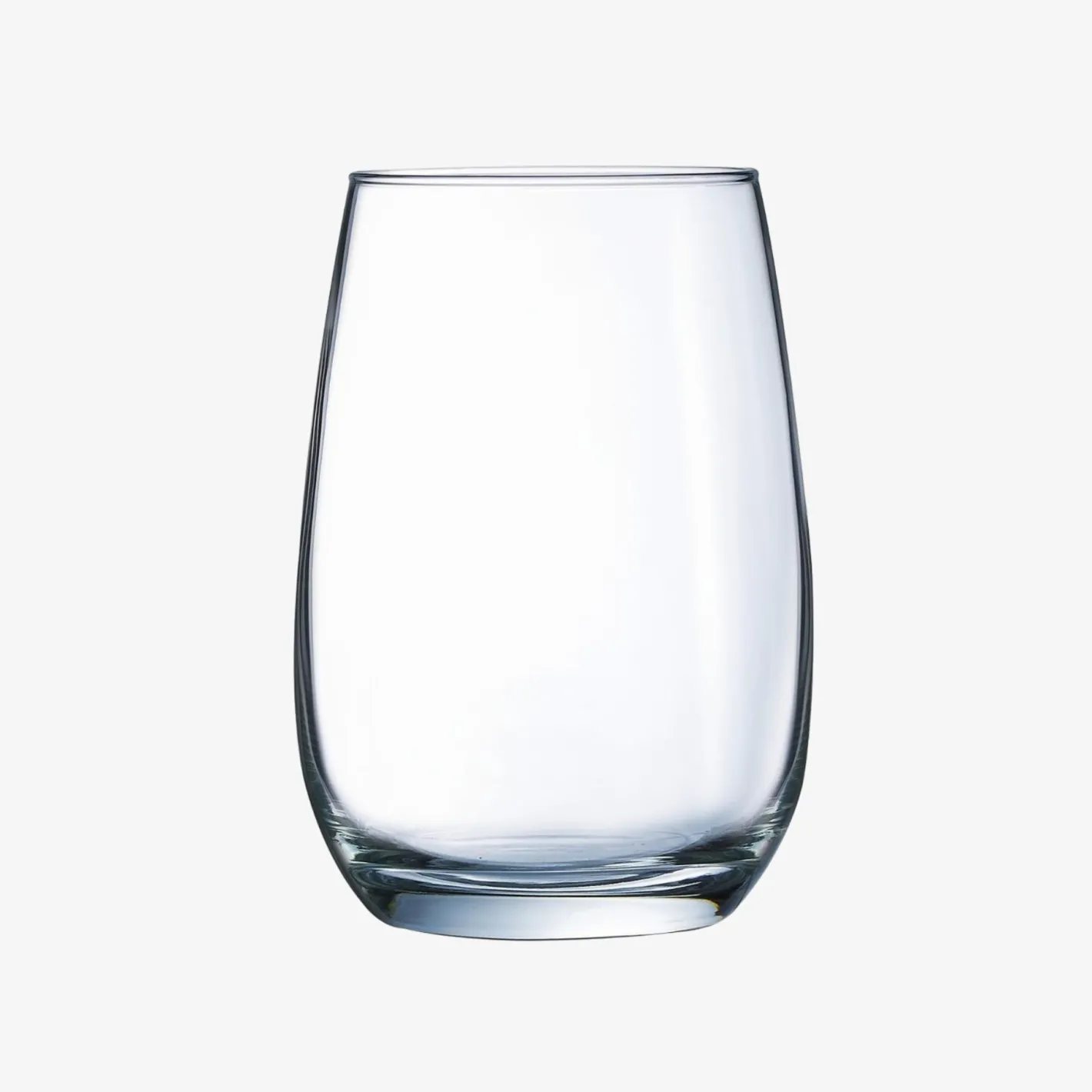 Vaso de vidrio transparente Zira 37cl^Casa Viva Sale