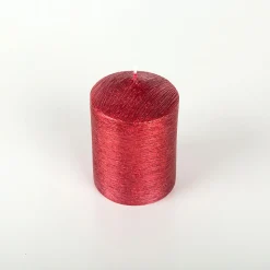 Vela decorativa pilar rojo Ø7x10cm^Casa Viva Clearance