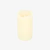 Vela LED con temporizador marfil Ø7x13cm^Casa Viva Online