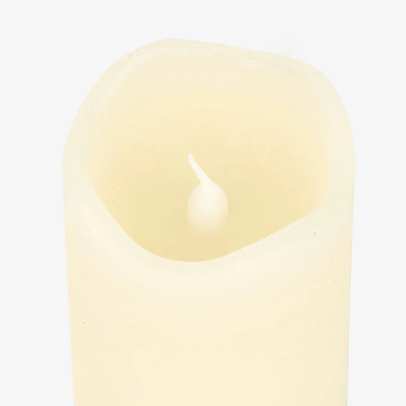 Vela LED con temporizador marfil Ø7x13cm^Casa Viva Online