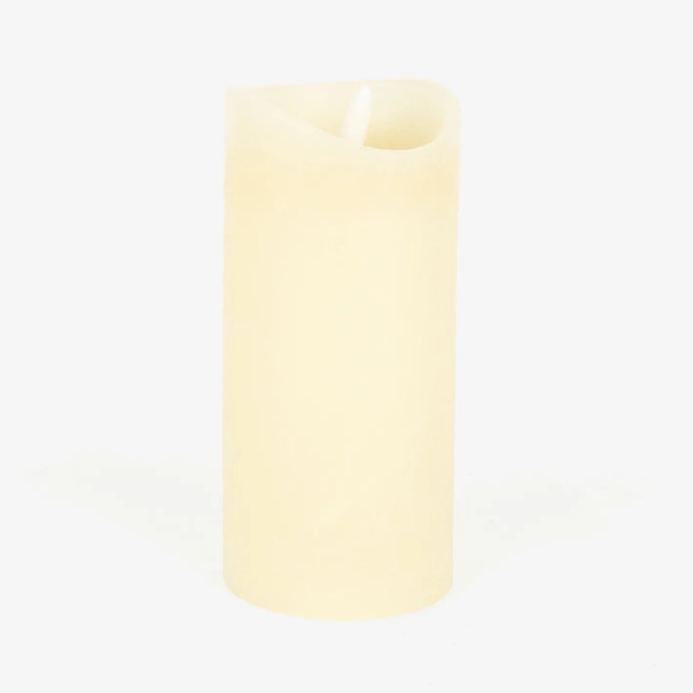 Vela LED crema 7x15cm^Casa Viva Hot