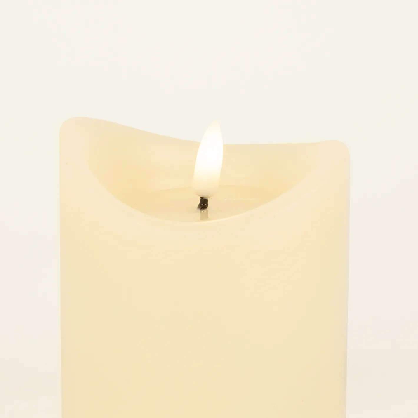 Vela LED Ivory 9x15cm^Casa Viva Outlet