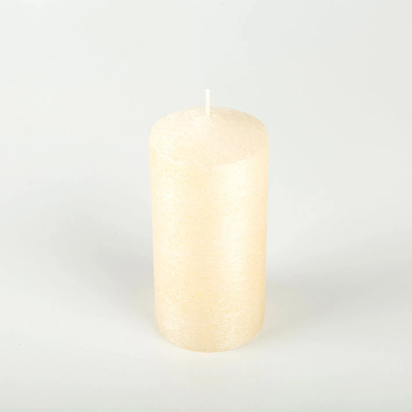 Vela Pilar crema 15cm^Casa Viva Hot