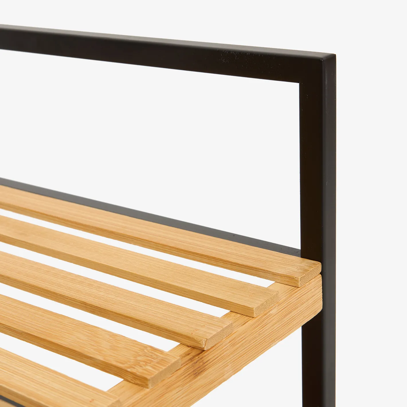 Zapatero de bambú con 3 estantes Kabil 70x33x48cm^Casa Viva New